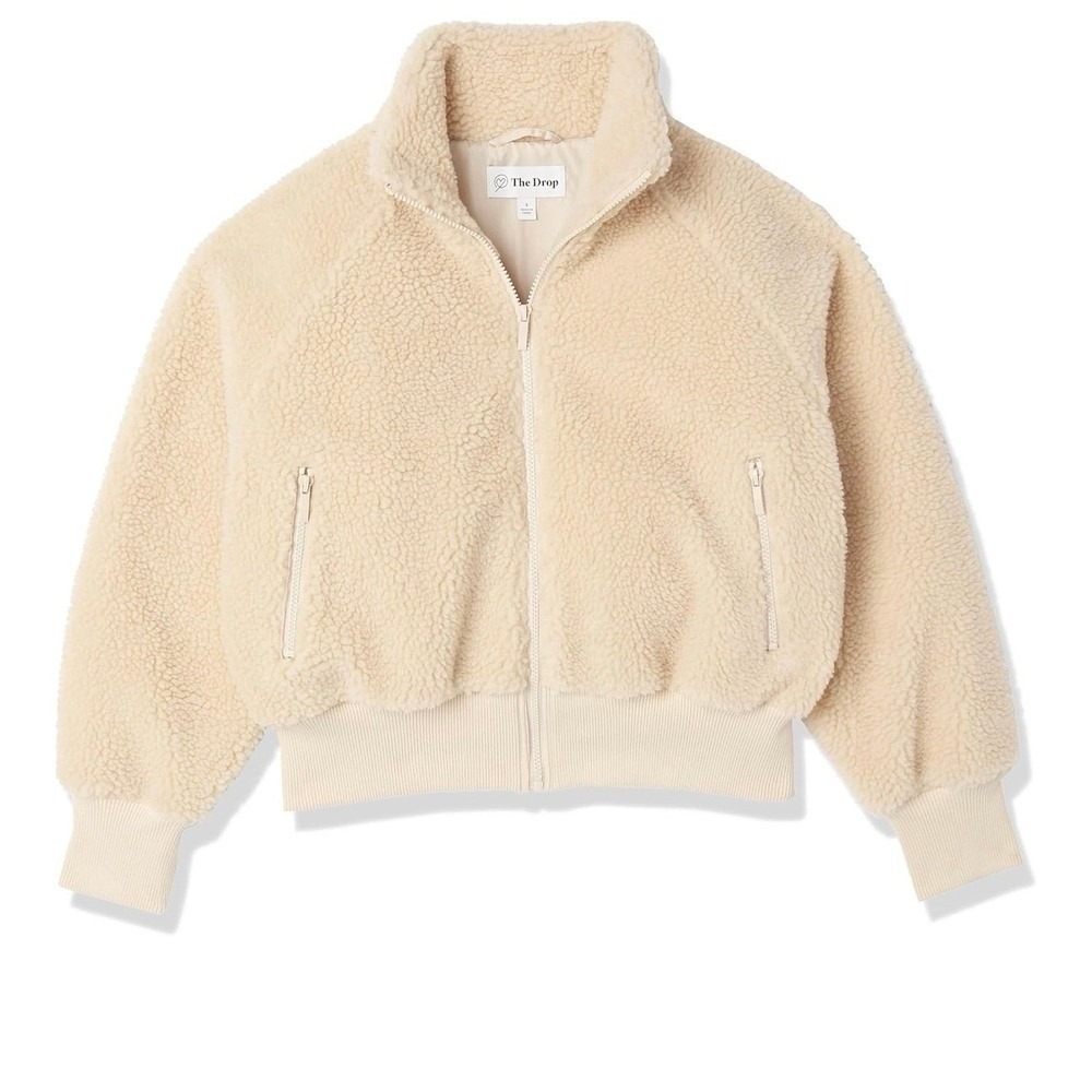 Amazon's The Drop Lee Women's Sherpa‎ Bomber Jacket 3XL